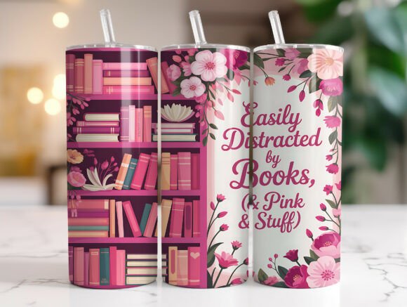 Book Lover 20oz Tumbler Wrap Sublimation Review