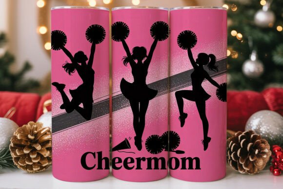 Cheerleader Mom Tumbler Wrap